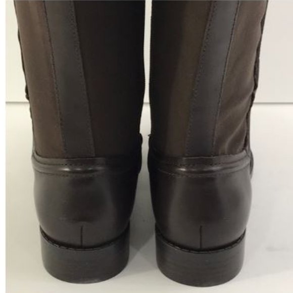 Marc Fisher Leather Wide-Calf Tall-Shaft Boots - Picture 8 of 9
